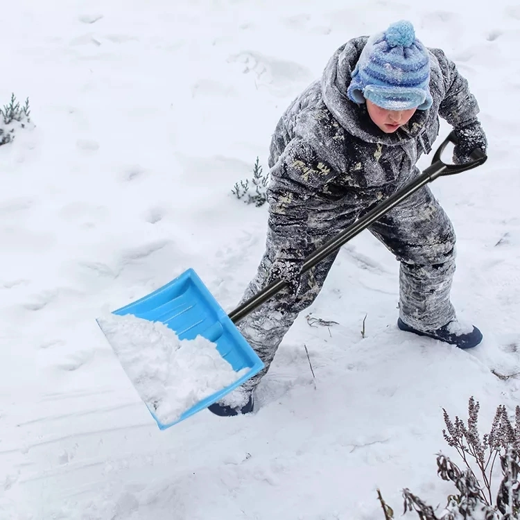 Telescopic Aluminum Handle Snow Shovel Disassembled Handle Small Volumn